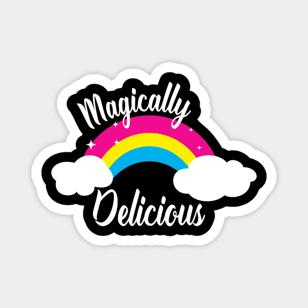 Magically Delicious Pansexual Pride Magnet by ProudToBeHomo