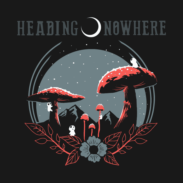 Heading Nowhere Red/Gray by Iceuh1