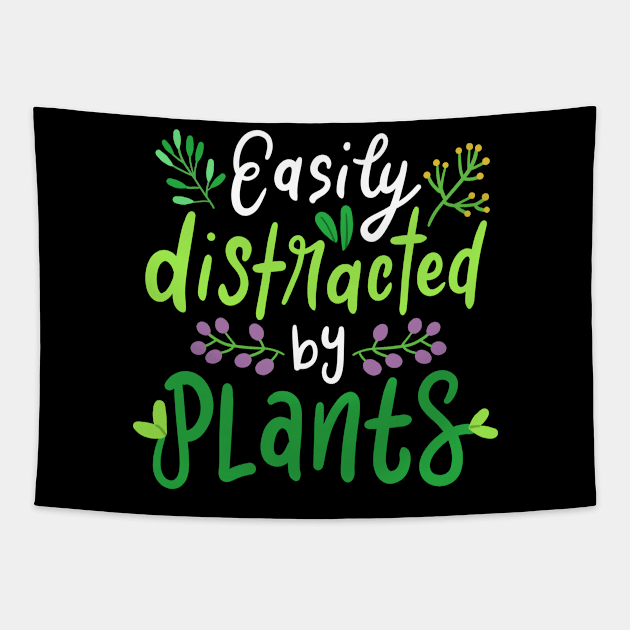 Plants Flowers Gardener Gardening Garden Tapestry by KAWAIITEE