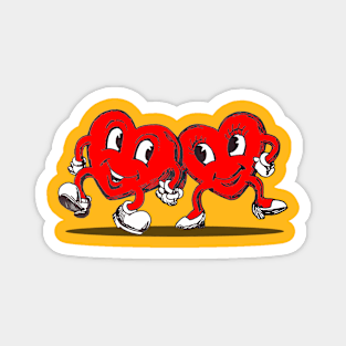 hearts forever Magnet