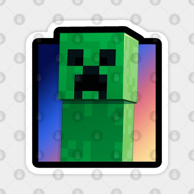 Creeper Magnet by puffstuff