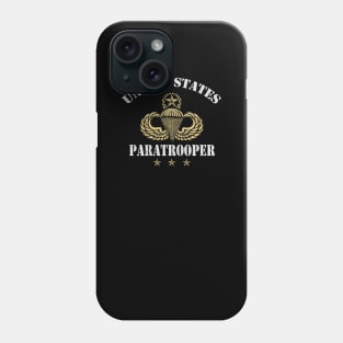 United States Paratrooper Airborne Veterans Gift Phone Case