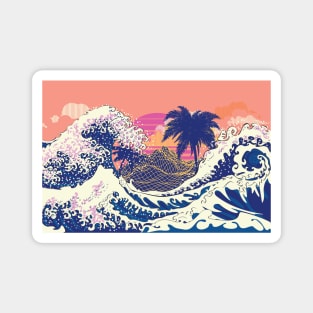 The great wave and Palms Magnet