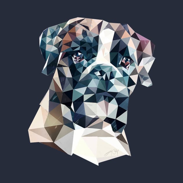 Boxer (Low Poly) by lunaroveda