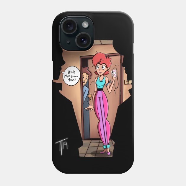 Pass Please Phone Case by Ttavner