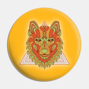 Spirit Wolf Pin