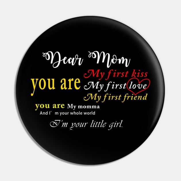 Happy Mothers Day Pin by PinkBorn