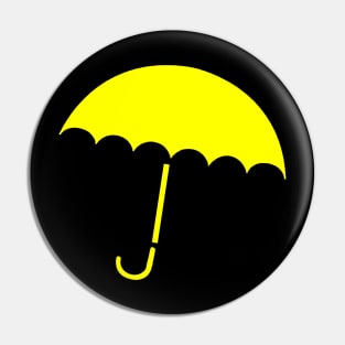 Yellow Umbrella Pin