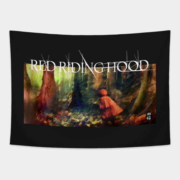 Red Riding Hood Tapestry by Habuza