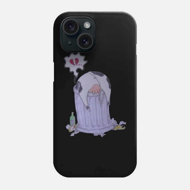 Broken Heart Phone Case by RibeiroArt