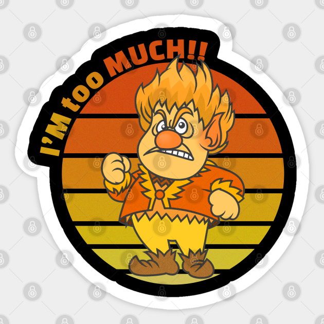 heat retro vintage - Heat Miser - Sticker