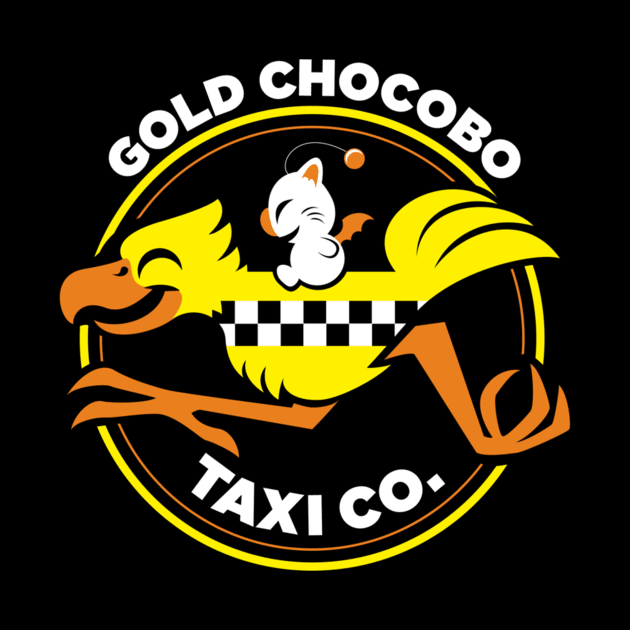 Gold-Chocobo Taxi Co by LindemannAlexander