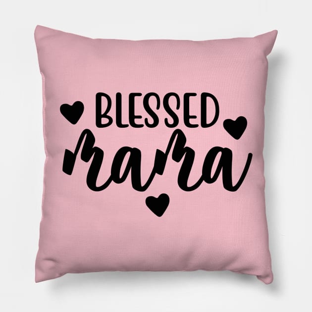 Blessed Mama Pillow by BrightOne