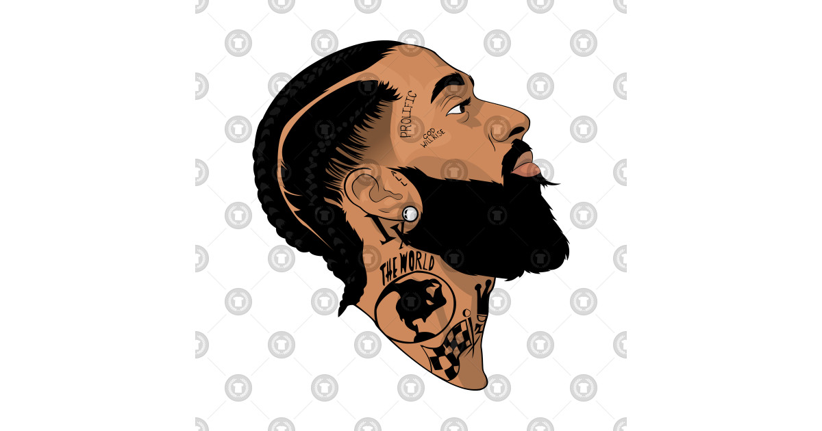 Nipsey Hussle - Nipsey Hussle - T-Shirt | TeePublic