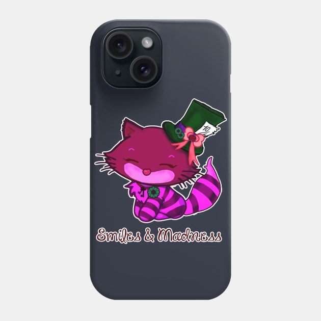 Smiles & Madness Phone Case by GnarllyMama