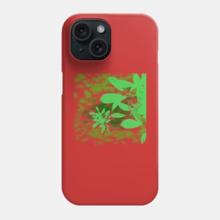 Green leaf Phone Case