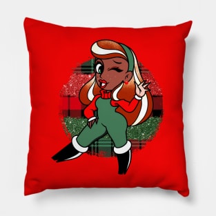 Holly Cocoa Pillow