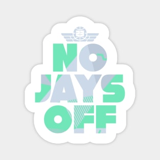 Jay All Day Mint Foam Magnet