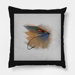 Salmon Fly No.5 Pillow