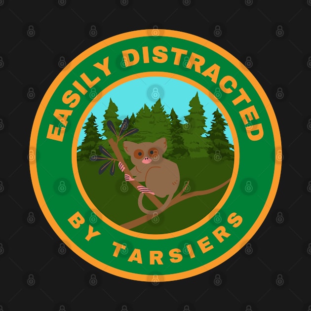 Easily distracted by Tarsiers by InspiredCreative