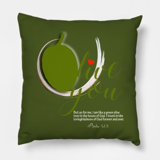 Olive You - A promise of God Pillow