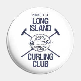 Property of Long Island Curling Club - Brooms Pin