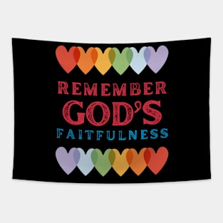 Remember God's Faithfulnes Tapestry