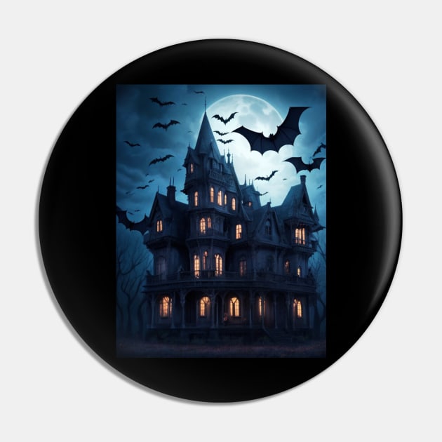 Haunted House Pin by Daniel99K