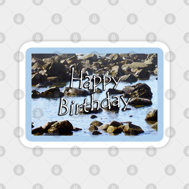 Birthday Ocean Magnet by BlakCircleGirl