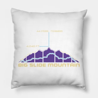 Big Slide Mountain Pillow