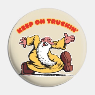 Keep on Truckin' Pin