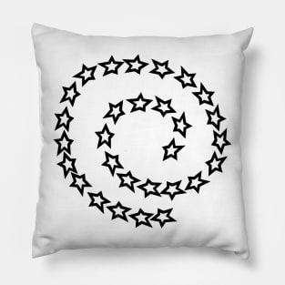 Star Spiral Pillow