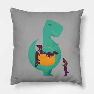 T-rex Weiner Pillow