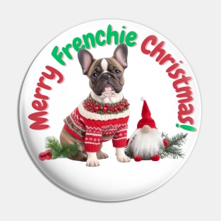 Merry Frenchie Christmas! Pin