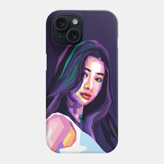 yunjin member for le sserafim Phone Case by Danwpap2