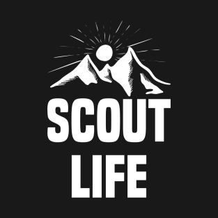 Scout Life Mountains gift idea T-Shirt