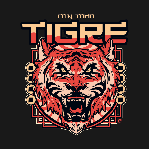 CON TODO TIGRE! by Galleta gráfico