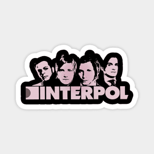 Interpol Band Rock Magnet