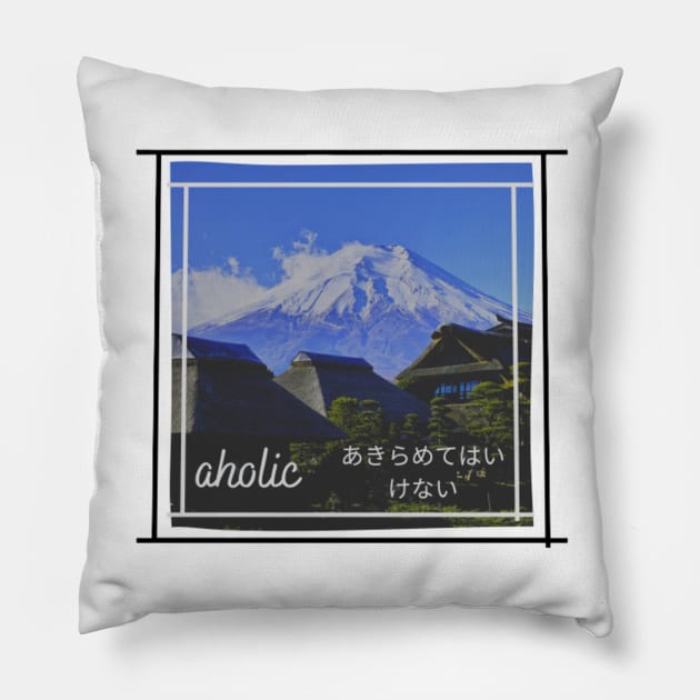 Japanese Aesthetic1 Pillow by aholic