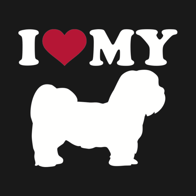 I love my Lhasa Apso by Designzz