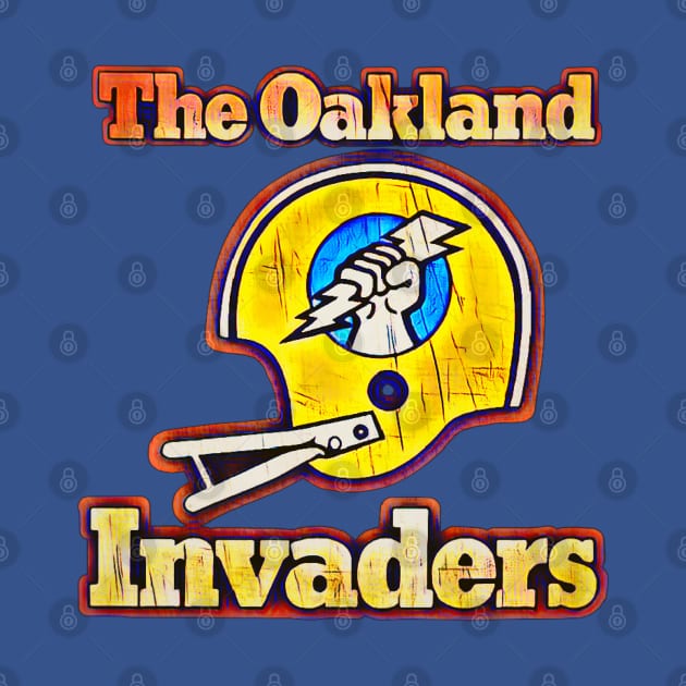 The Oakland Invaders Football by Kitta’s Shop