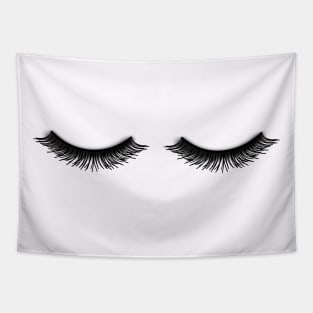 Cute Makeup Eye Lashes Tapestry