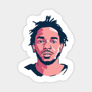 kendrick lamar simple art Magnet