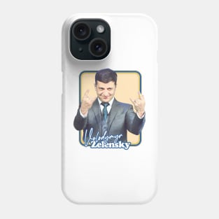 Zelensky Ukraine / Retro Fan Art Design Phone Case