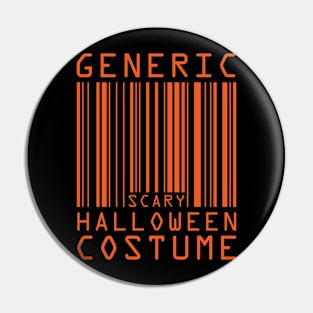 Halloween Barcode Costume (Orange)[HT] Pin