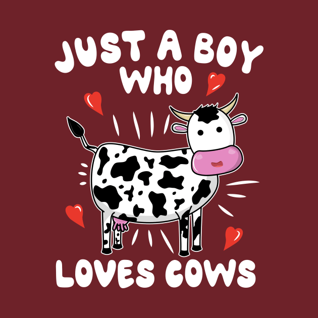 Just A Boy Who Loves Cows by KawaiinDoodle