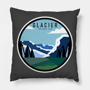 Glacier National Park Pillow