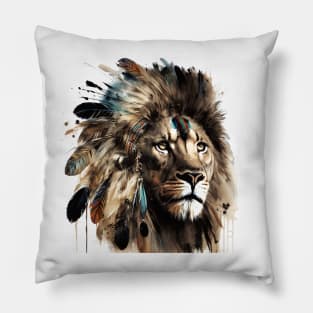 the lion king daydreamed casually Pillow