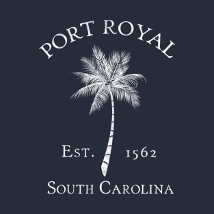 Port Royal South Carolina SC Palmetto Old Style T-Shirt