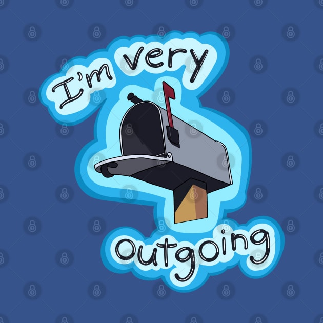 Mailbox I'm Very Outgoing by Sparkleweather